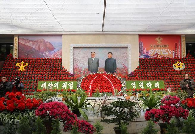 （国际）（1）朝鲜举办第20届“金正日花”花展