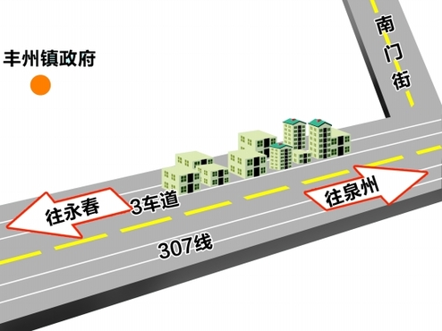 307省道全程线路图图片